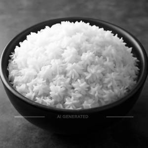Steamed rice