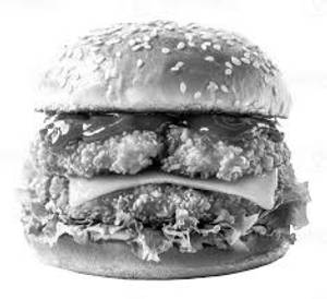 Classic Chicken Patty Burger
