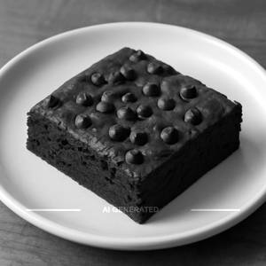 Choclate Brownie With Choco Chips