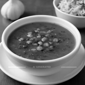 Burnt Garlic Soup