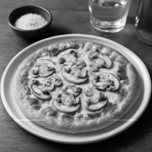 Mushroom Cheese Pizza