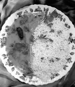 Rice Plate (Dal Fry + Rice)