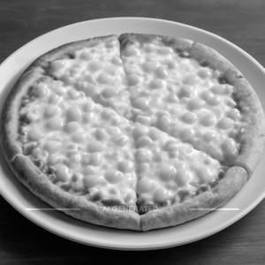 Cheese corn pizza