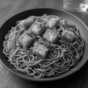 Paneer schezwan noodles