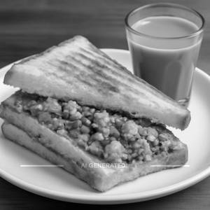 Egg bhurji sandwich