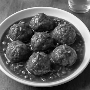 Veg Balls In Hot Garlic Sauce