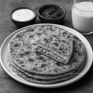Paneer paratha                                  