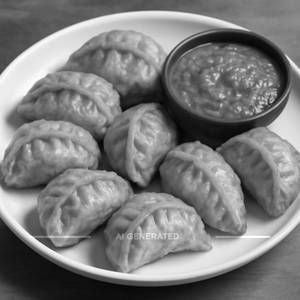 Veg  Fried Momos 8 Pieces