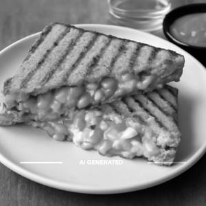 Peri Peri Cheese Corn Sandwich