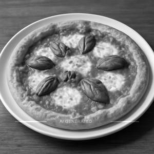 Margherita pizza                                              