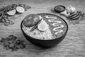 Dal Makhani Rice Bowl With Dahi Kebab