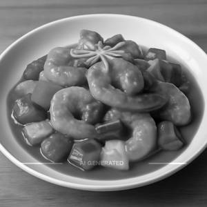 Sweet And Sour Prawns