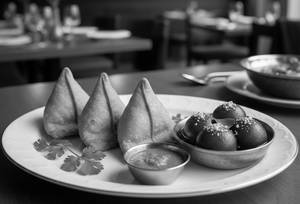 4 Pcs Samosa + 4 Pcs Gulab Jamun