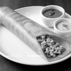 Butter Paneer Plain Dosa