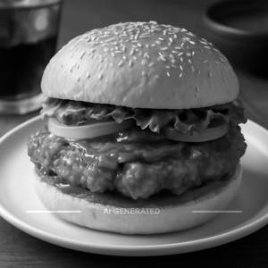Chicken Schezwan Burger