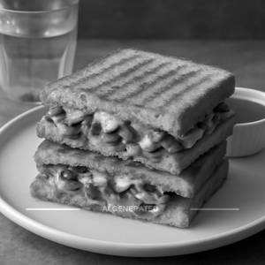 Mushroom Cheese Sandwich