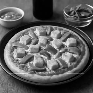 Paneer with capsicum mania pizza