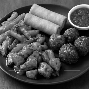 Chinese veg platter
