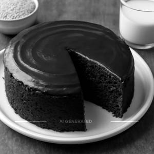 Chocolate Heart Cake [500 gms]