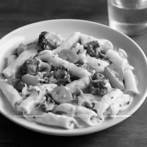White Sauce Veg Pasta