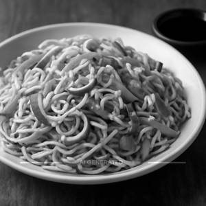 Veg Hakka Noodles