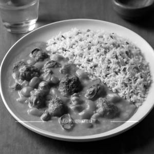 Vegetable Stroganoff With Herbed Rice