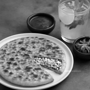 Paneer Pyaj Paratha