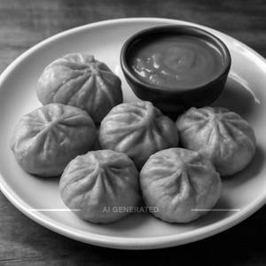 Soya Fried Momos (5 Pcs)