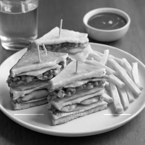 Veg Club Sandwich