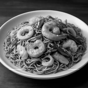 Sea food noodles