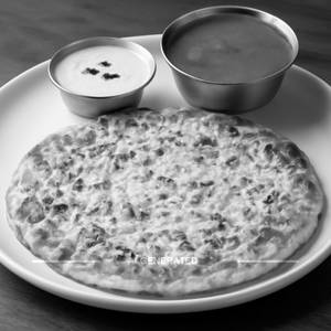 Onion cheese uttapam