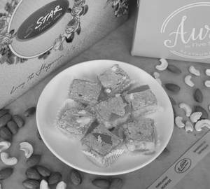 Pink Coconut Burfi