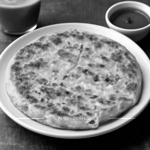 Onion Cheese Paratha