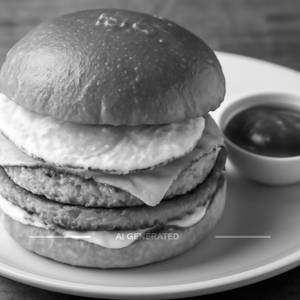Egg burger