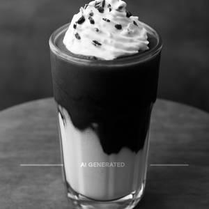 Choco vanilla thickshake