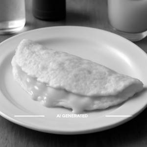 Plain Cheese Omelette