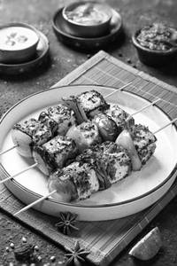 Paneer Achari Tikka