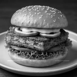 Paneer Zinger Burger  