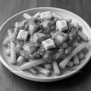 Makhani paneer fries