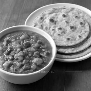 Mix Veg + 4 Roti