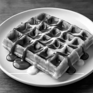 White Chocolate Waffle