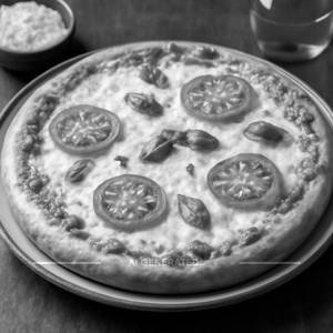 Double Cheese Margherita Pizza