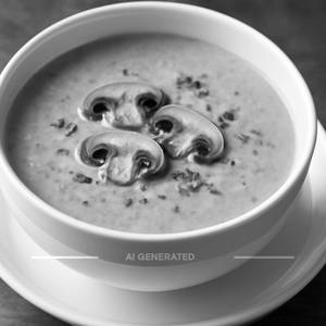 Cream of mushroom soup