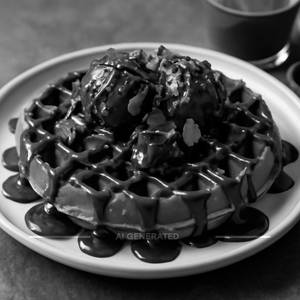 Chocolate Overload Waffle