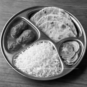 Mini Chicken Thali