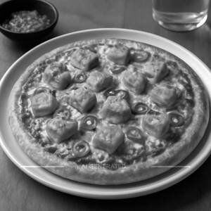 Chilli Garlic Paneer Pizza