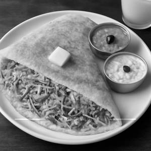 Spring butter dosa