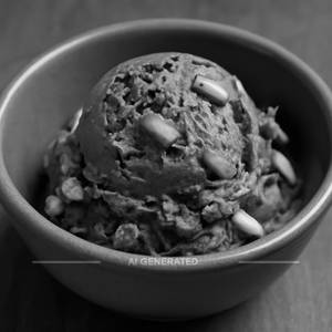Chocolate Jelly Dry Fruit with Vanilla Ice Cream [125 ml]