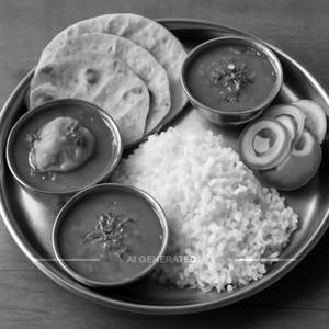Mini Egg Thali