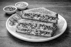 Veg Grilled Cheese Sandwich